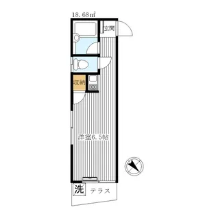 プリムヴェール板橋区役所前【1階】の間取り