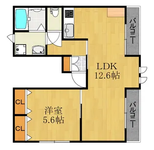 Maison i【4階】の間取り