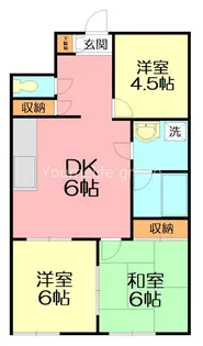 小泉ハイツ【1階】の間取り