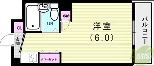 久保ハイツ【2階】の間取り