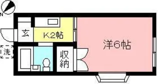 シルキーハイツ【2階】の間取り