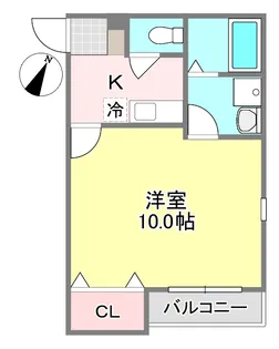 クレフラスト上尾【2階】の間取り