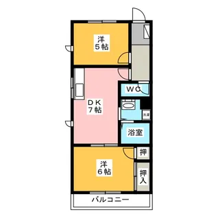 メゾン江南I【1階】の間取り