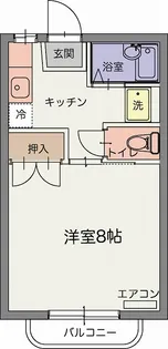 フローレンス平川【1階】の間取り