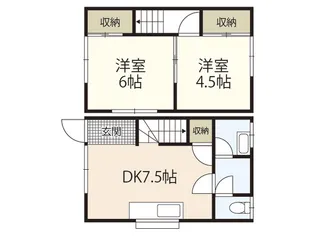 Awesome TAGATA【1階】の間取り