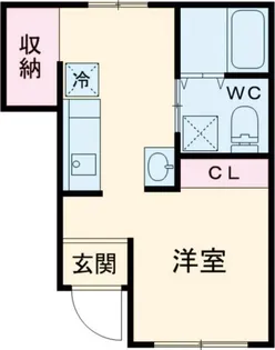 トラビス水戸トモゑ【1階】の間取り