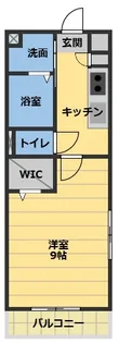 K Smart HISAI【4階】の間取り