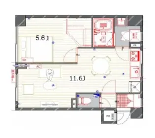 パティオ久が原【1階】の間取り