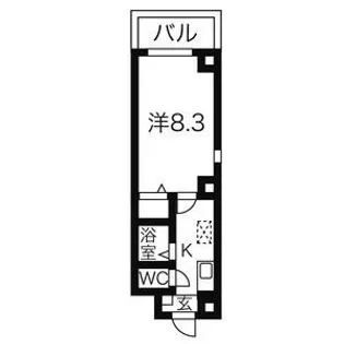 T s Dream【7階】の間取り