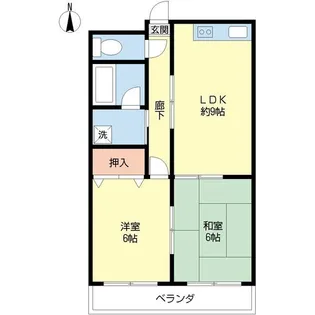Nasu1ビル【6階】の間取り