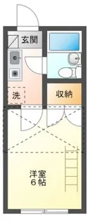 染東ハイツ2【2階】の間取り