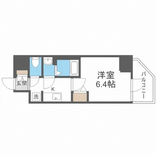アドバンス大阪カーサ【3階】の間取り