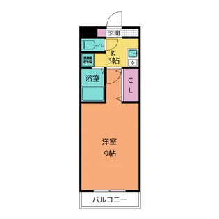 A・City新安城南【5階】の間取り