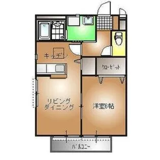 パナグレイス C【1階】の間取り