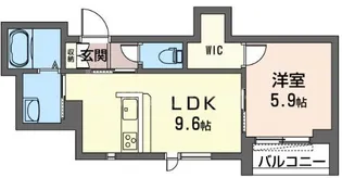 松月堂【2階】の間取り