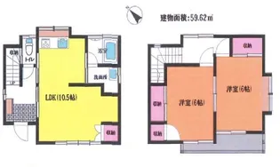埼玉県北足立郡伊奈町大字小室【一戸建】の間取り