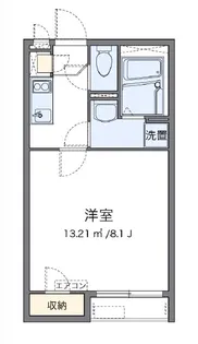 クレイノサニープレイス宮前平【2階】の間取り