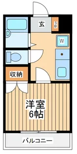ラーチ鷺沼【1階】の間取り