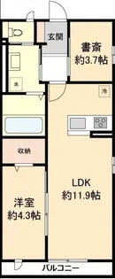 Villa Bon Miraku【3階】の間取り