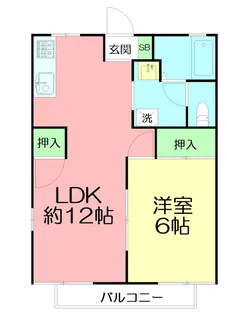 コートビレッジ【2階】の間取り