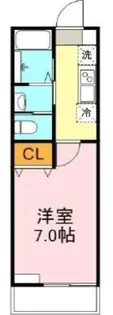 千葉県柏市小青田1【アパート】の間取り