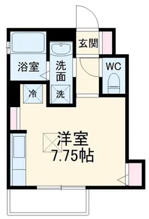ESTASIA村上【1階】の間取り