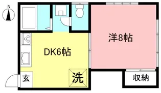 東京都狛江市東和泉2【アパート】の間取り
