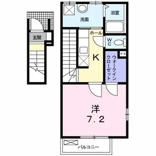 フィオーレ【2階】の間取り