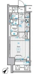 メイクスアート大曽根【8階】の間取り