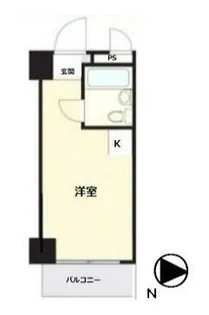 神奈川県横浜市西区平沼1【マンション】の間取り