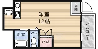 コリーヌ六甲【1階】の間取り