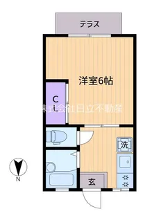 いずみハウス【1階】の間取り