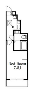 東京都中野区中野2【マンション】の間取り