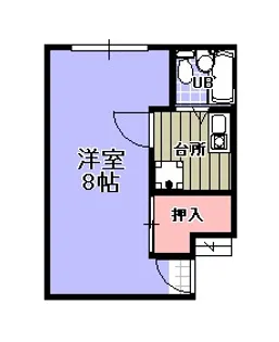 グリーンハイツ【2階】の間取り