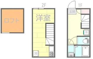 セレステ長津田【2階】の間取り