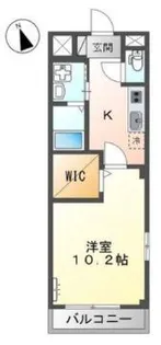 グランコスモB【2階】の間取り