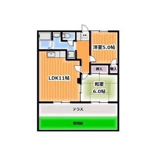 メタセコイヤ【1階】の間取り