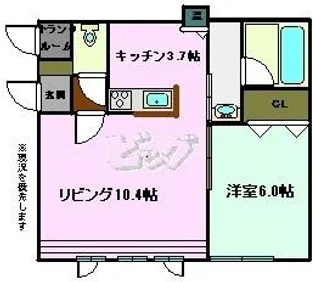 カーサクオーレ【2階】の間取り