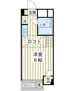 カーサ香取【3階】の間取り