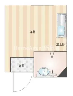 東京都台東区千束4【マンション】の間取り
