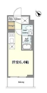 ASTILE西新宿II【3階】の間取り