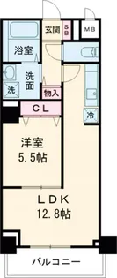 BLESS志村坂上【3階】の間取り