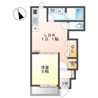 Grace Maison【1階】の間取り