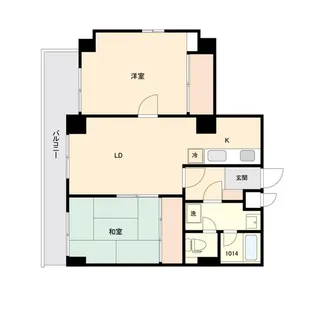 東京都豊島区長崎5【マンション】の間取り