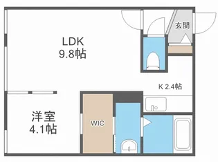 effort hondori【3階】の間取り