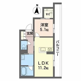 ムライチ・新大江ステージ【2階】の間取り
