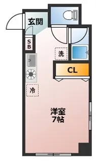 フォンテーヌやはぎIII【3階】の間取り