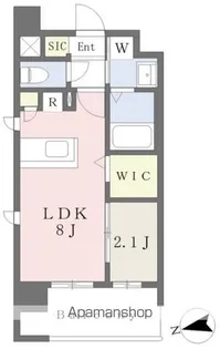 プラシオ箱崎駅前【11階】の間取り