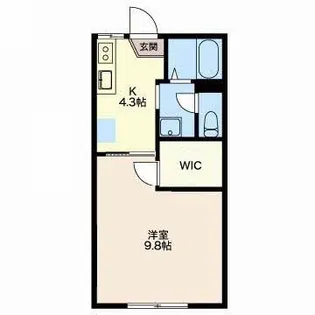 VILLA中島【1階】の間取り