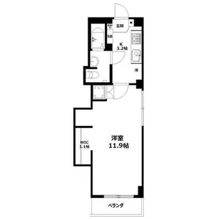ホワイトビル【3階】の間取り
